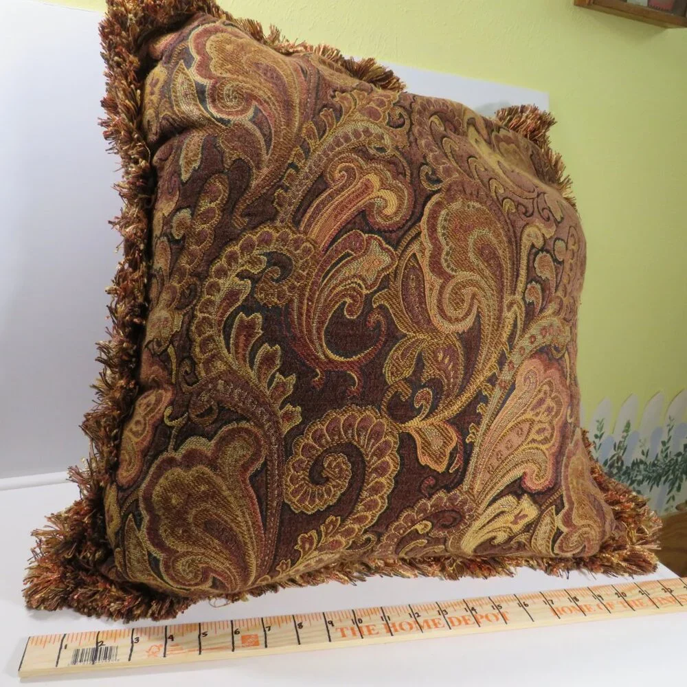 Large Tapestry FEATHER Pillow 20